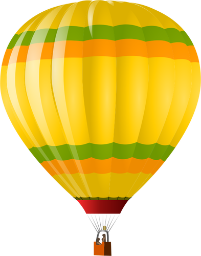 Varm luft ballong bilde