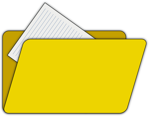 Icono de la carpeta de documento