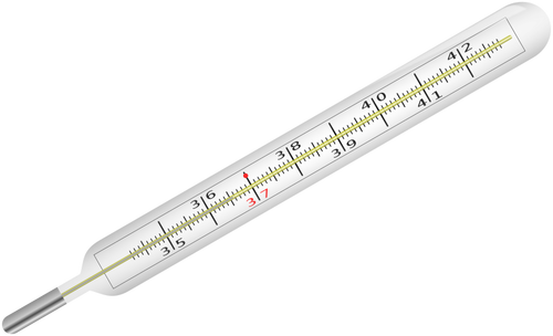 Termometer vektor image