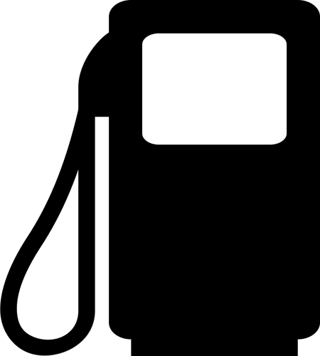 Image vectorielle de pictogramme pour pompe à essence