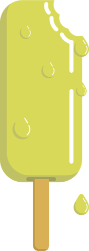 Sitron iskrem vector illustrasjon