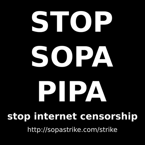 Clipart vetorial de parar no sinal quadrado de internet censura