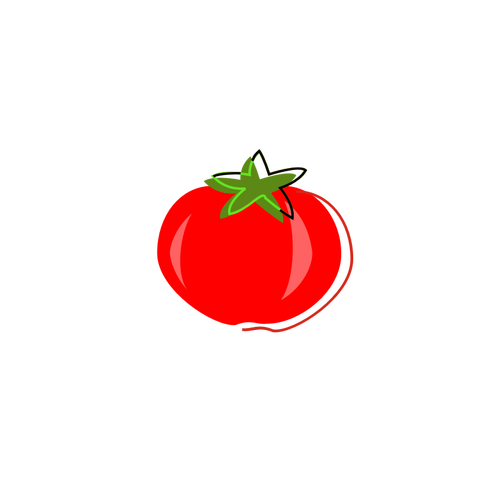 Vintage tomat vektorgrafikk