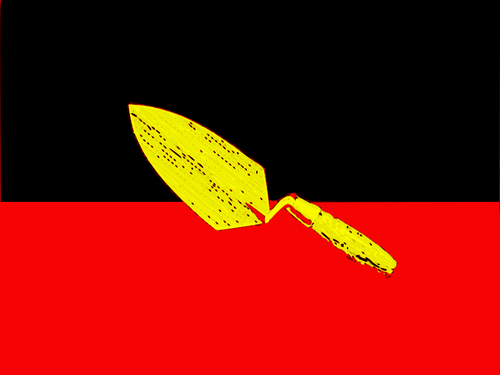 आदिवासी ध्वज वेक्टर छवि