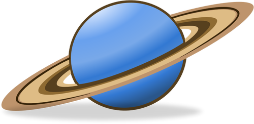 Vector miniaturi de planeta Saturn pictograma