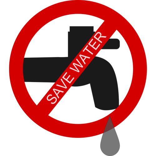 Wasser-Logo-Vektor-Bild speichern
