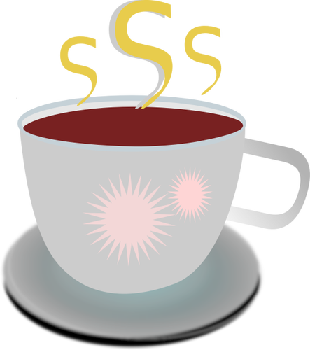 Hot coffee in a mug