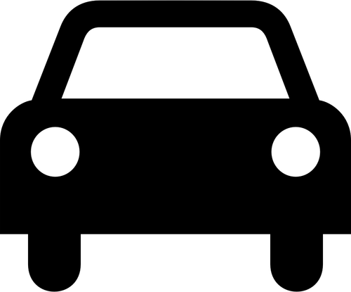 Image de véhicule icône vectorielle