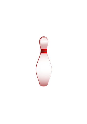 Bowling pin vector illustrasjon