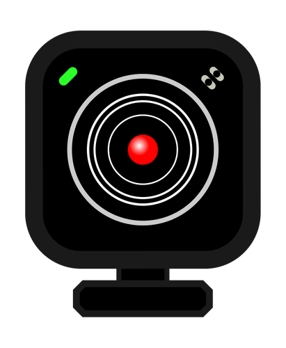 Веб-камера векторное изображение