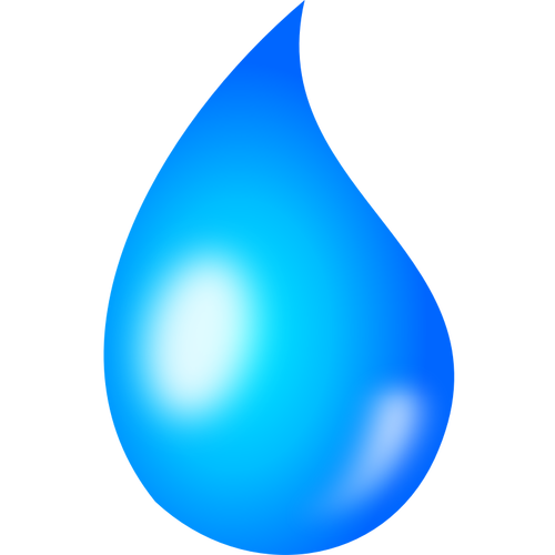 Water drop vector graphics