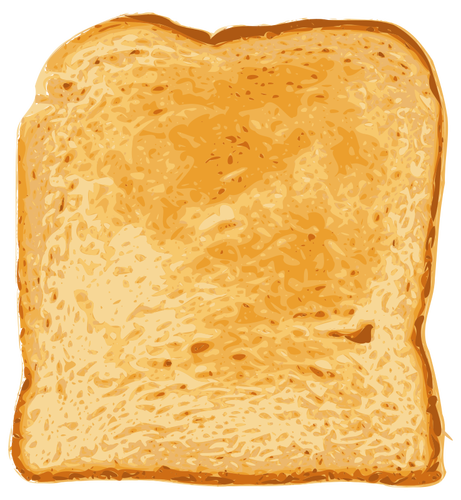Chléb krajíc vektorový obrázek