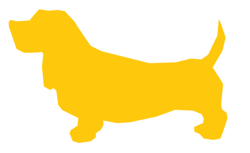 Imagem de cão amarelo