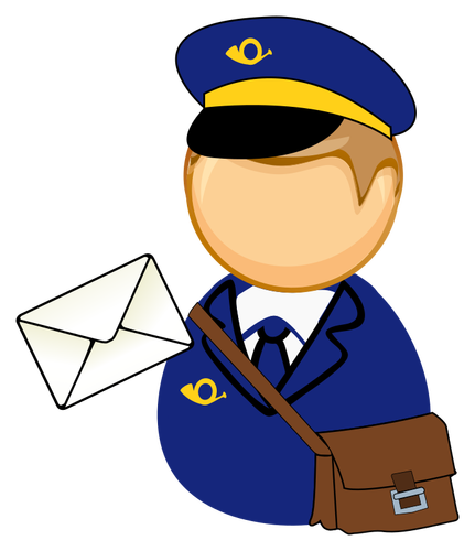 Postman, brev og bag