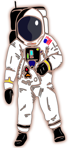 Американский астронавт