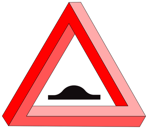 Road hobbel symbool