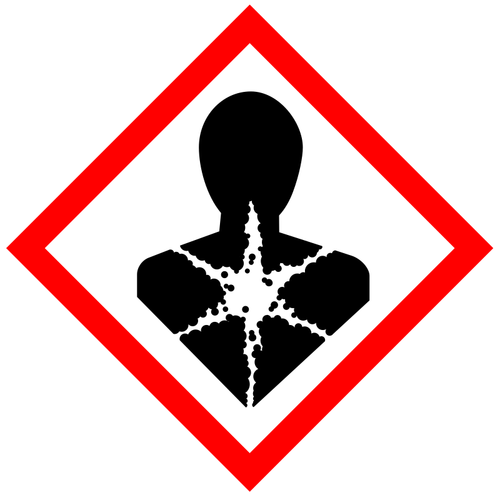 Piktogram for stoffene farlig for helse