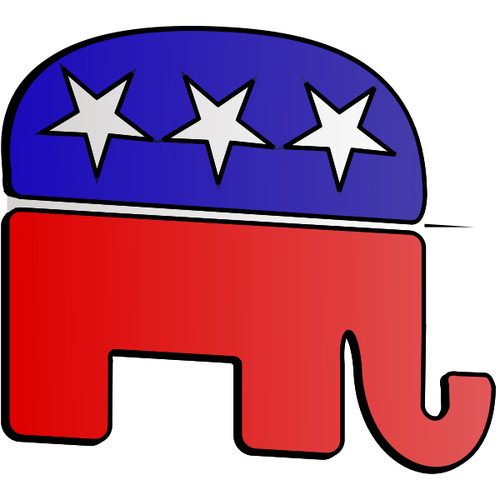 Republikaner 3D Elephant