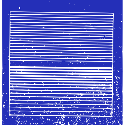 White line pattern