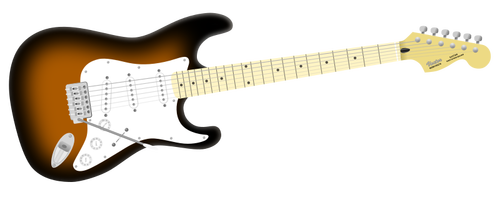 Elektro gitar görüntü