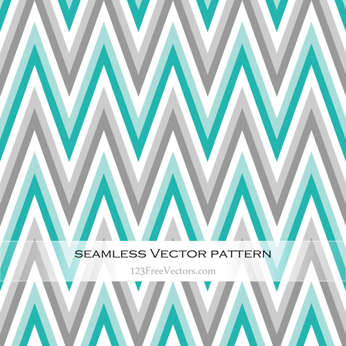 Retro pattern with colored twisty lines