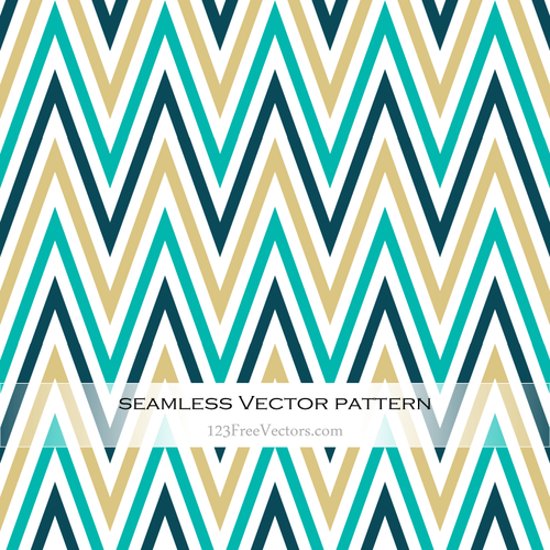 Seamless pattern In Retro Colors