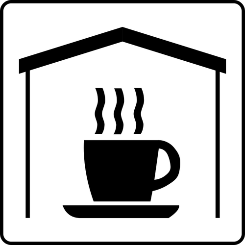 Символ вектор для кофе в номере