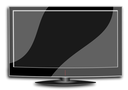 Flat TV vector imagine