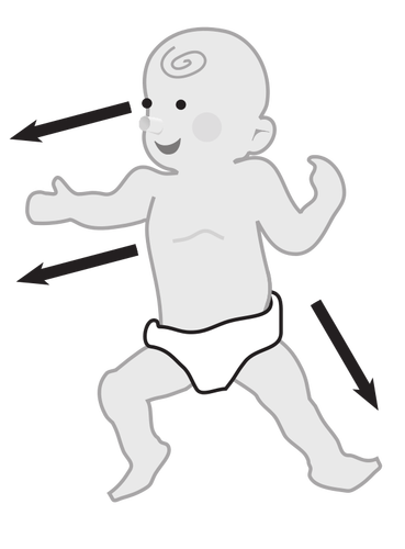 Векторное изображение младенца
