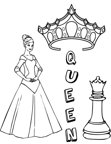 Kuningatar ja shakkinappulo