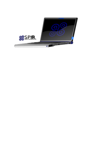 Imagem vetorial de laptop de marca