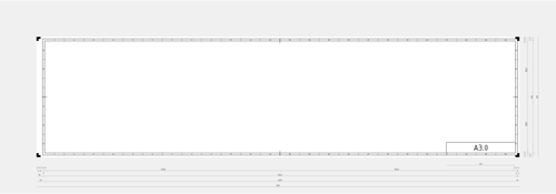 DIN A3.0 страницы шаблон векторные иллюстрации