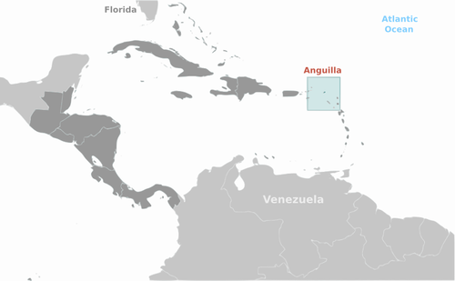 Anguilla plassering bilde