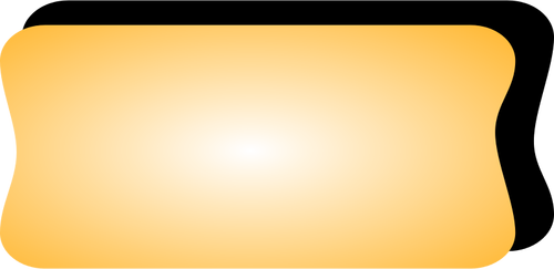 Vektorgrafikk av gule datamaskin-knappen
