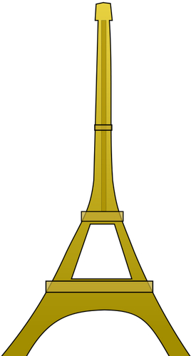 Эйфелева башня векторная графика