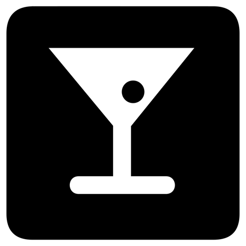 Векторные иконки для коктейля