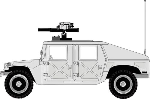 Hummer voertuig vector
