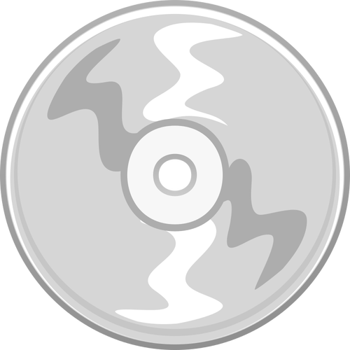 Vector images clipart du CD-ROM gris