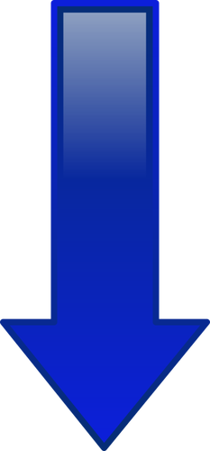 الرسم المتجه من رمز تحميل أزرق بسيط