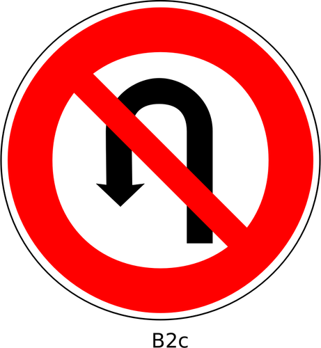 Vektorové grafiky žádné zákazy dopravní značka ve tvaru u