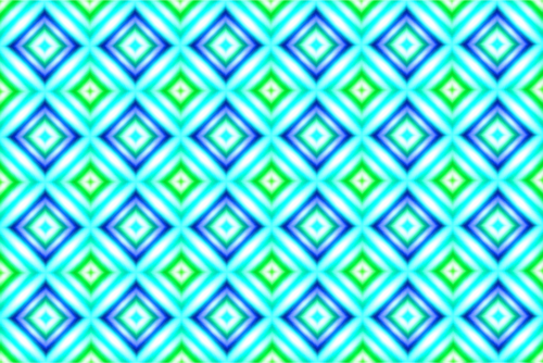 हरे और नीले षट्कोण के साथ पृष्ठभूमि पैटर्न