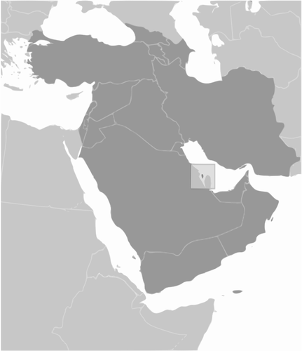 Bahrainin karttakuva