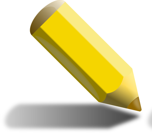 Lápis amarelo