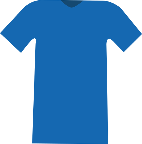 नीली टी-शर्ट