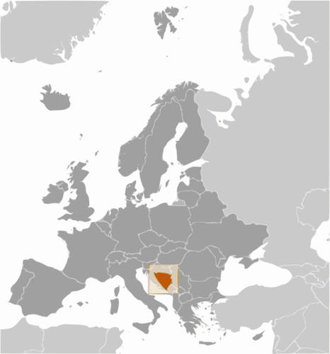 बोस्निया और हर्ज़ेगोविना स्थान