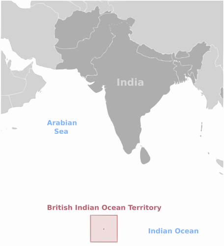 英領インド洋植民地のイメージ