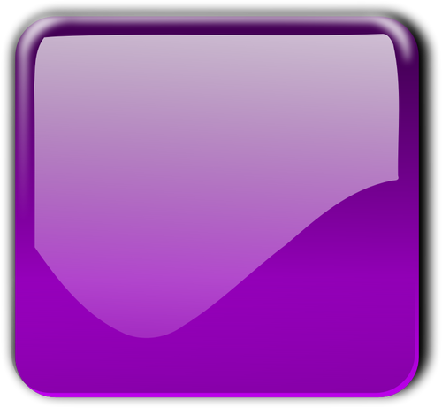 Глянцевый фиолетовый квадрат декоративные кнопки векторные картинки
