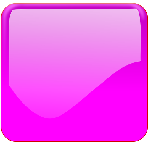 光泽度淡粉红方形装饰按钮矢量图形