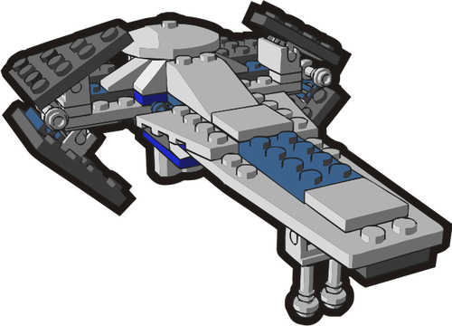 Vector de la imagen del juguete del cabrito Sci-Fi