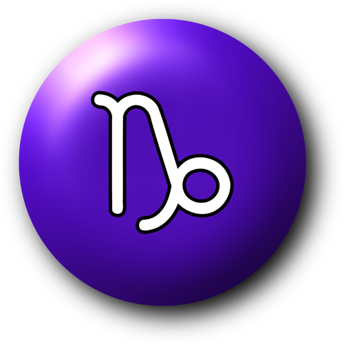 Capricorn ungu simbol